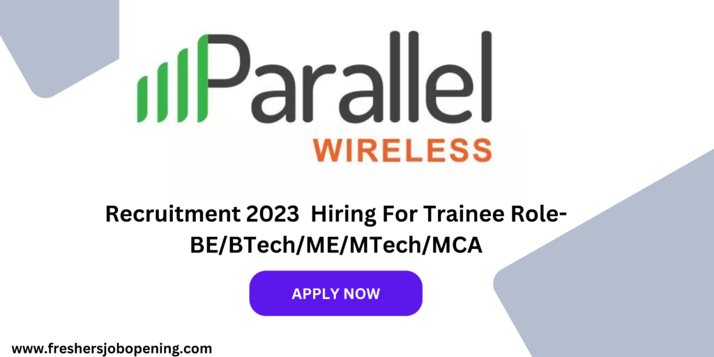 Hiring For Trainee Role