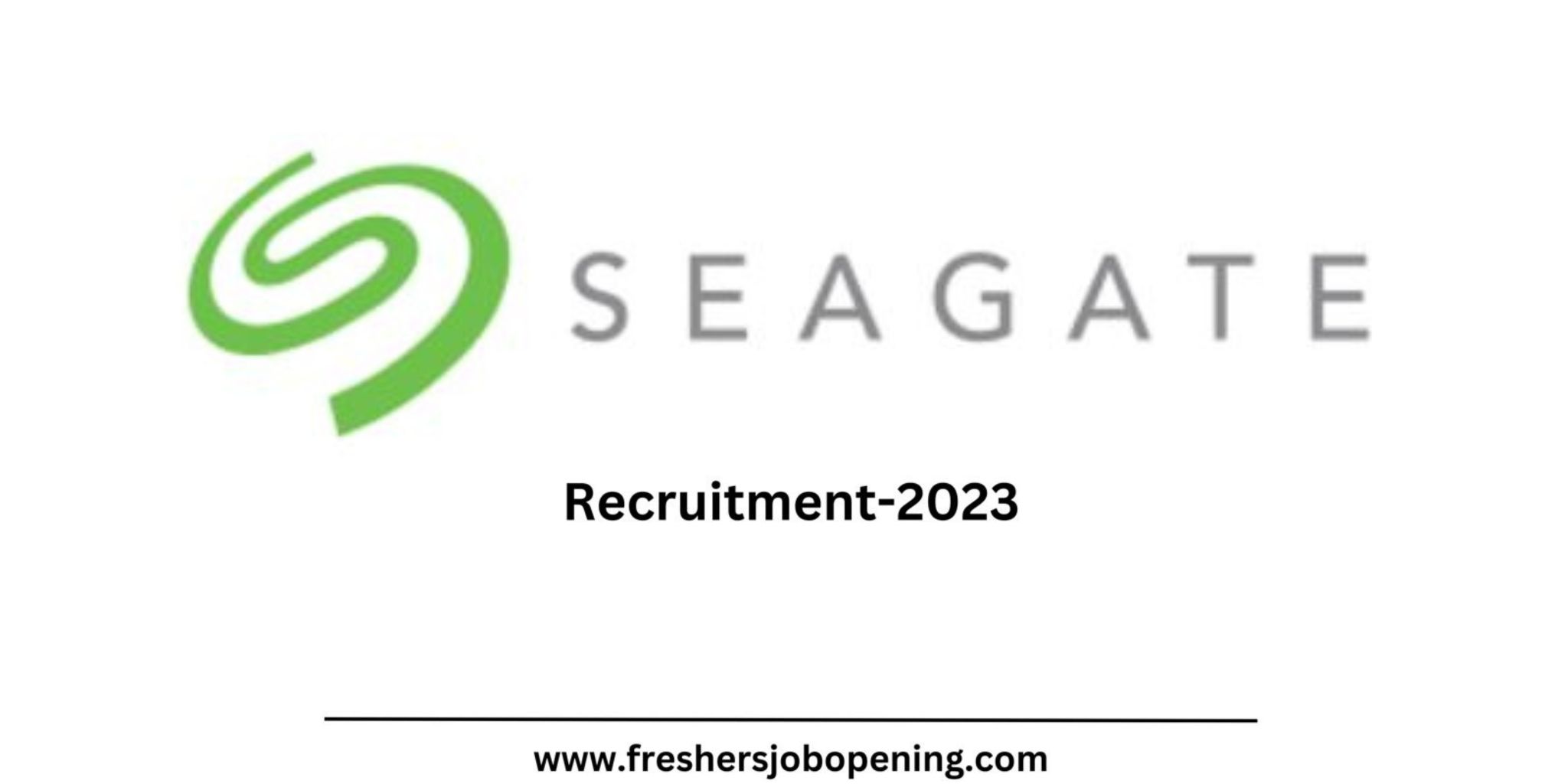 SEAGATE Recruitment 2023 | Intern – AI Machine learning