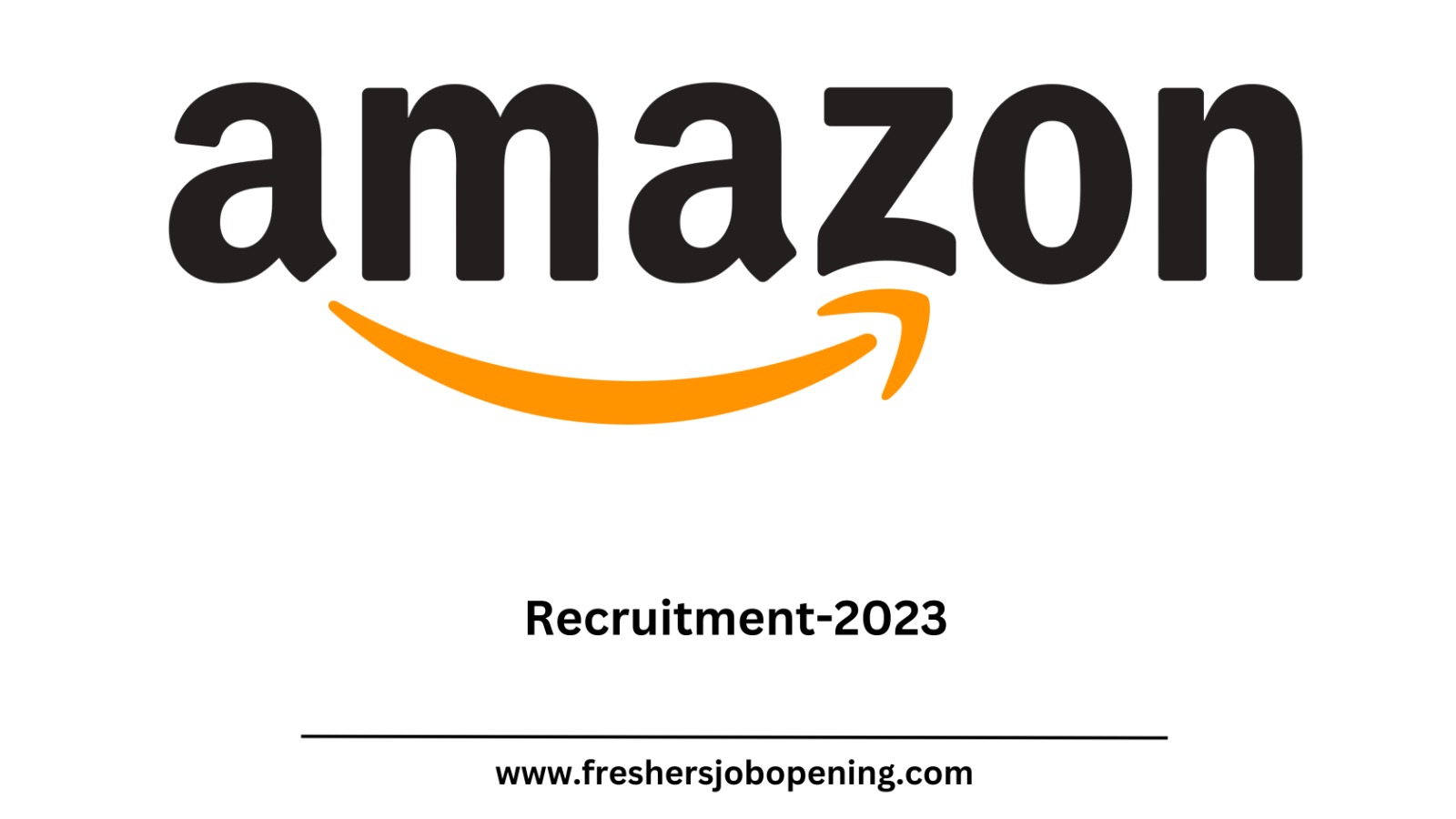 Amazon Recruitment 2023