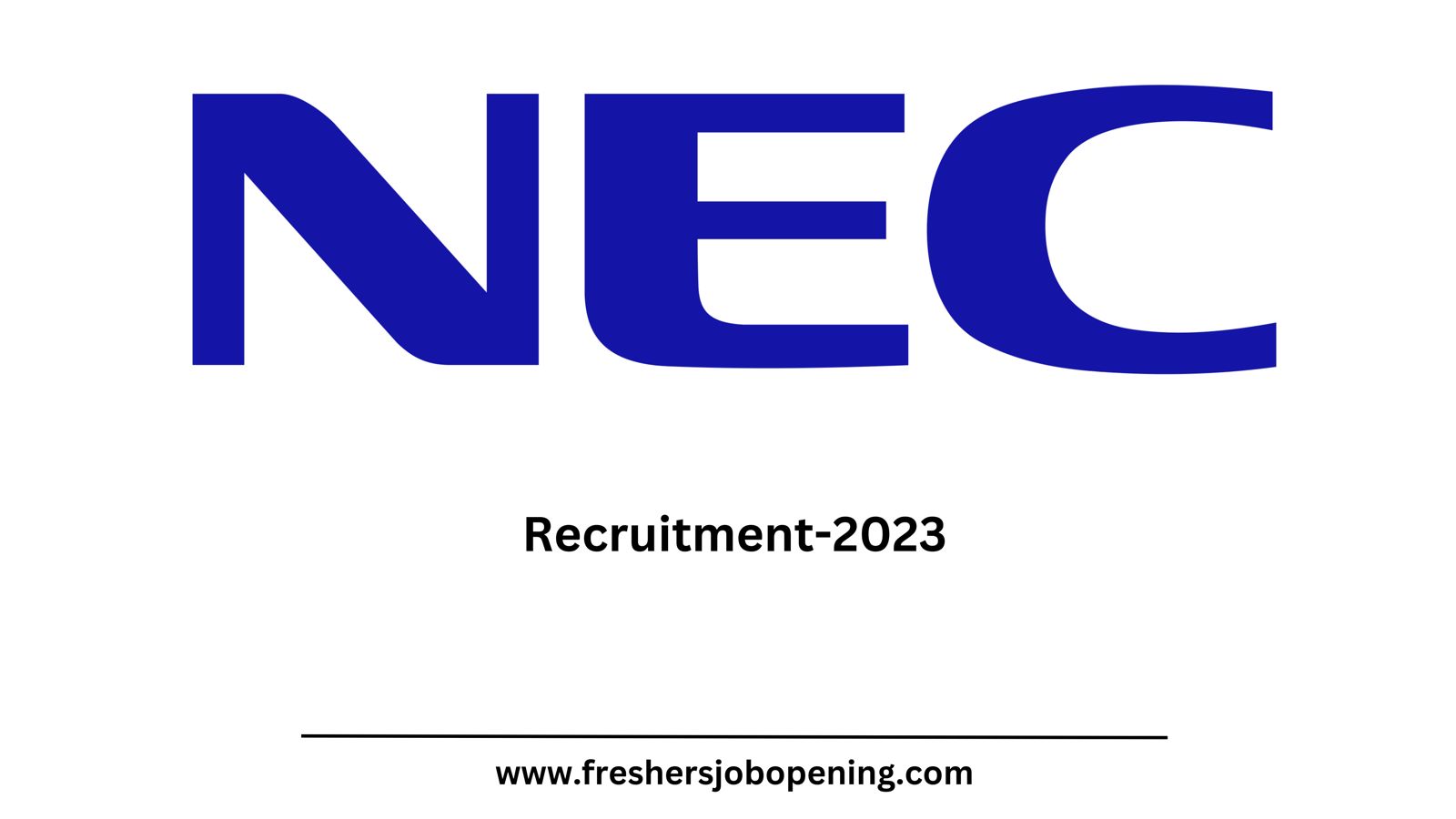 NEC Hiring For Non Technical Internship – Managed Services