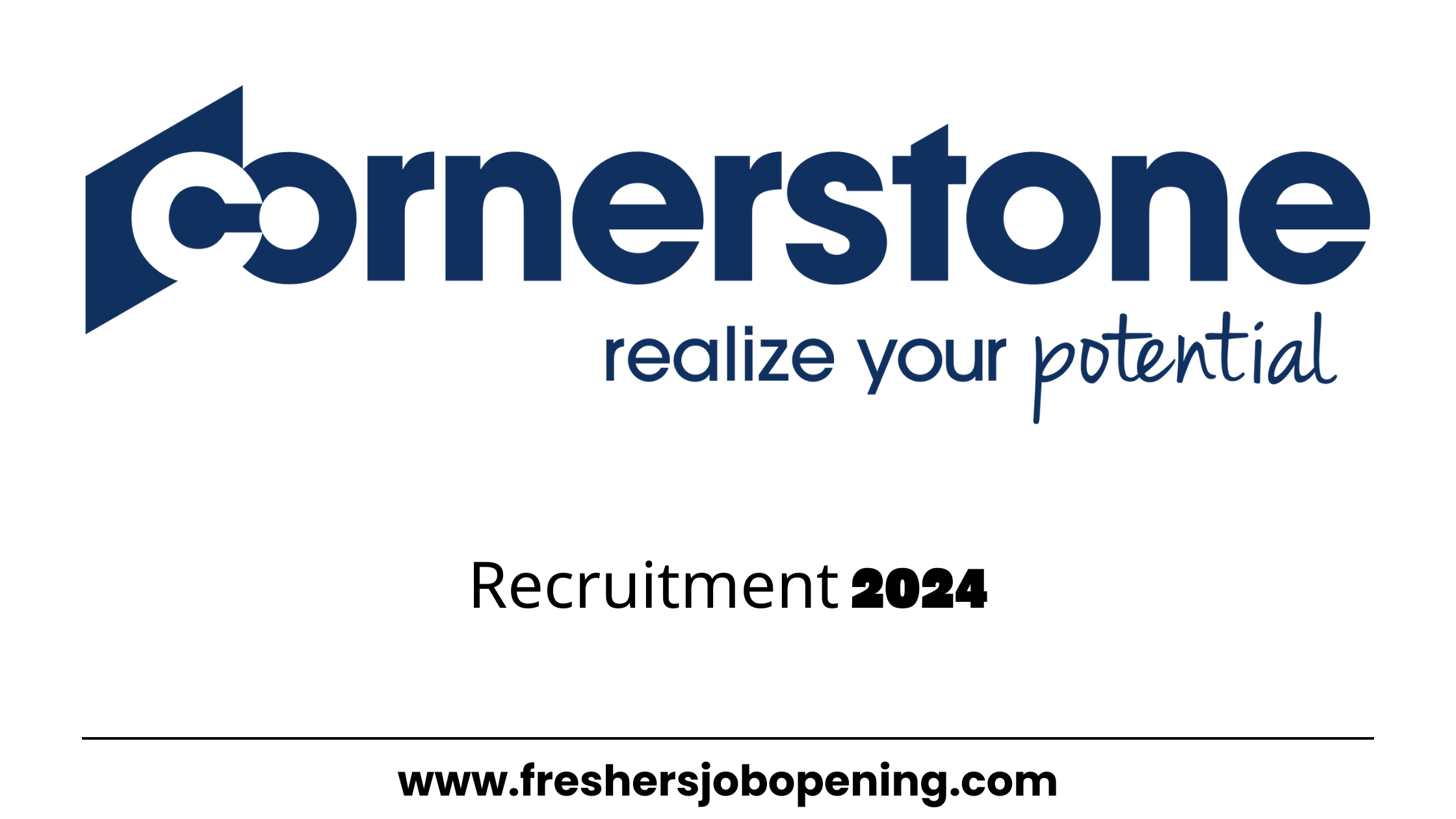 Cornerstone Off Campus Hiring – Junior Engineer – Apply Now!