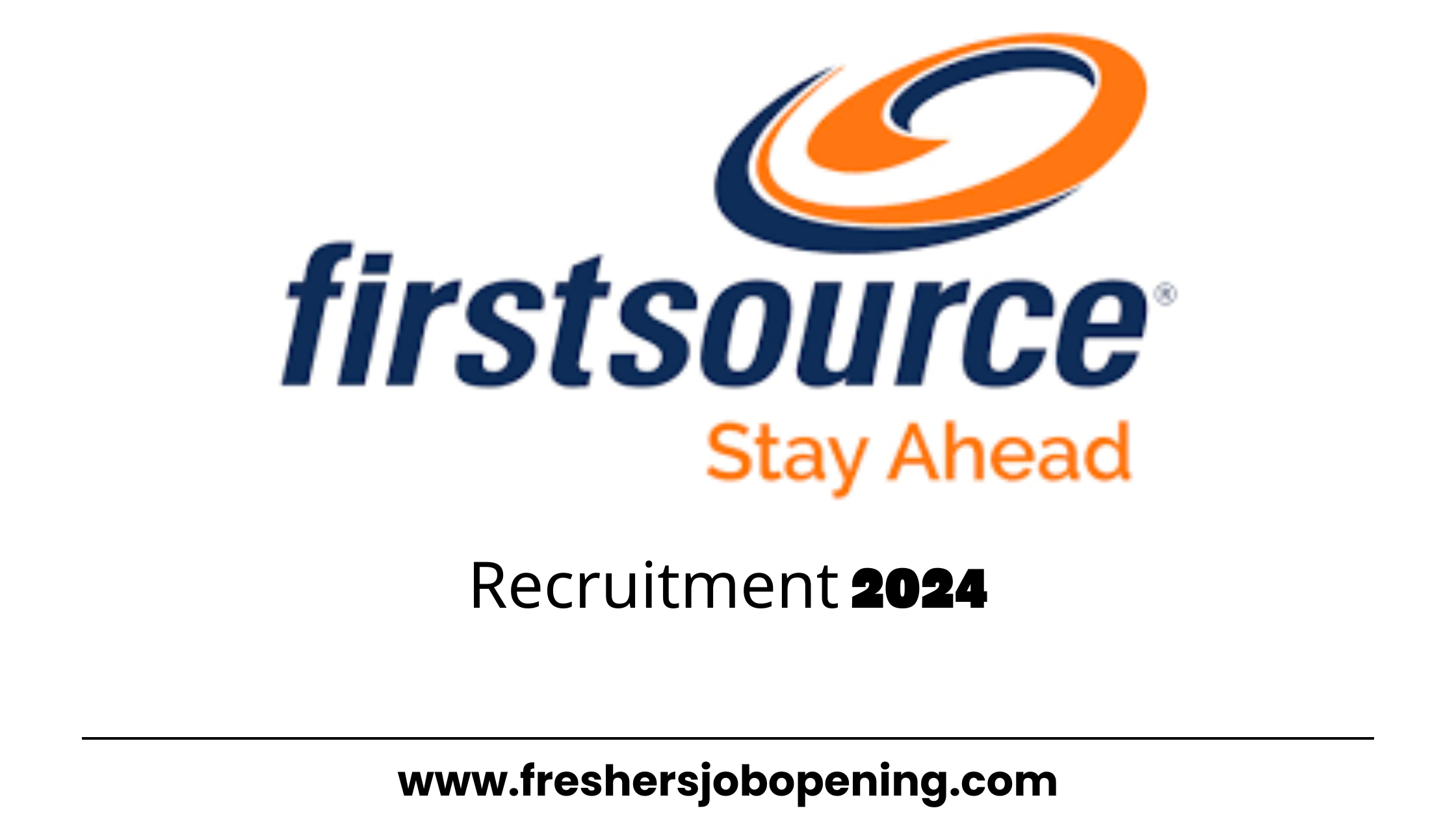 Firstsource Off Campus Freshers Hiring As Trainee For All Graduates